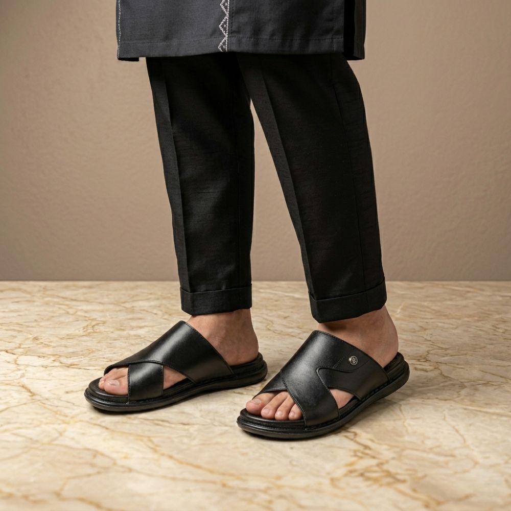 Leather Chappal for Men