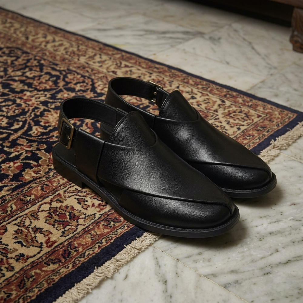 Peshawari Chappal for Men in Leather