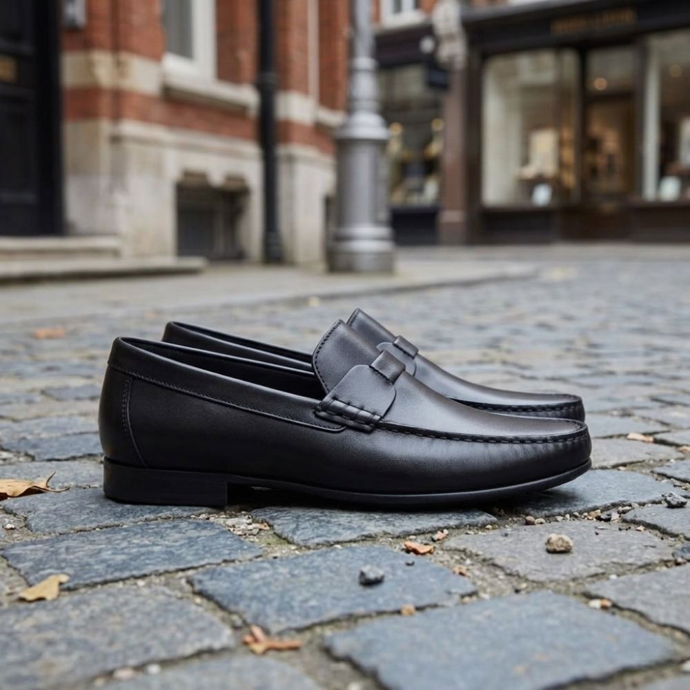 Quality Leather men Loafers