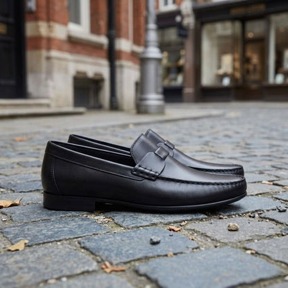 Quality Leather men Loafers
