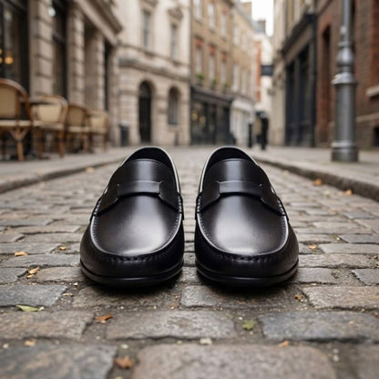 Quality Leather men Loafers
