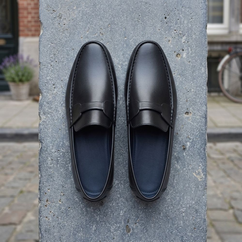 Quality Leather men Loafers