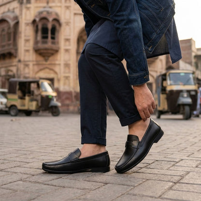 Quality Leather men Loafers