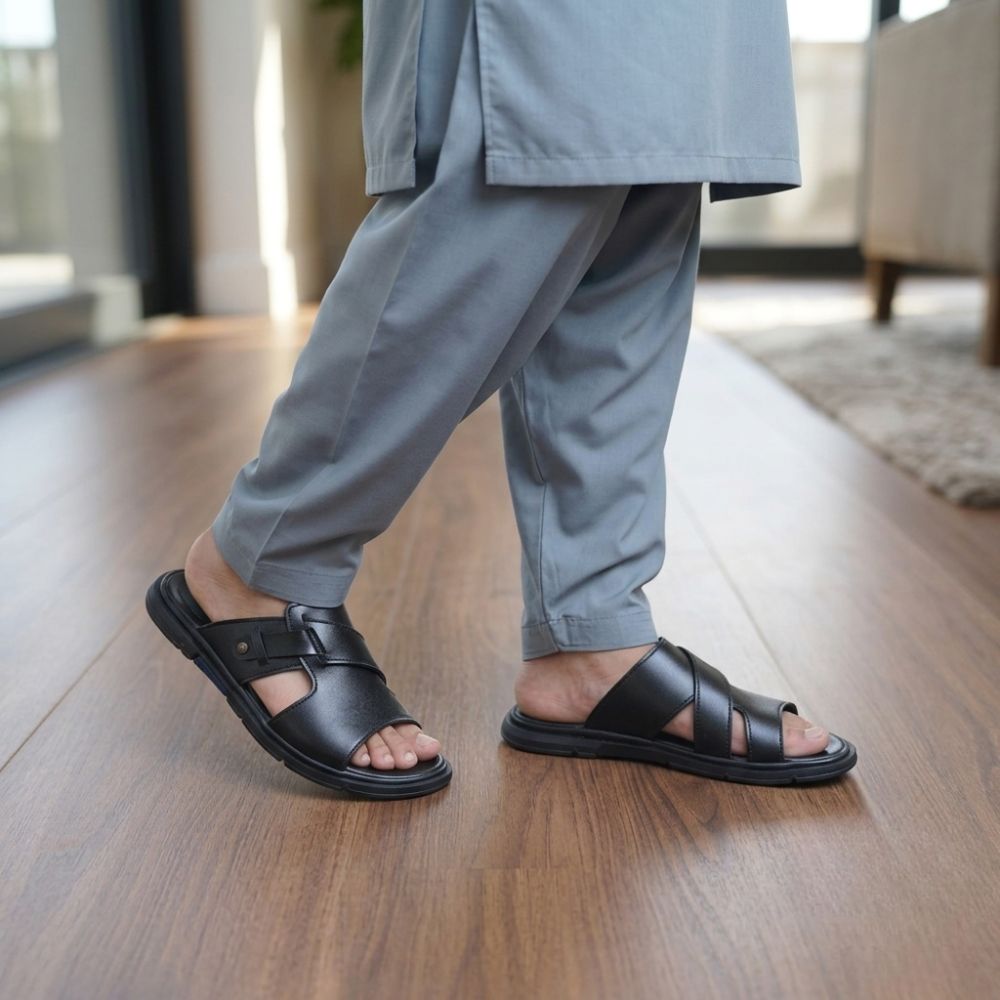 Stylish Leather Chappal for Men