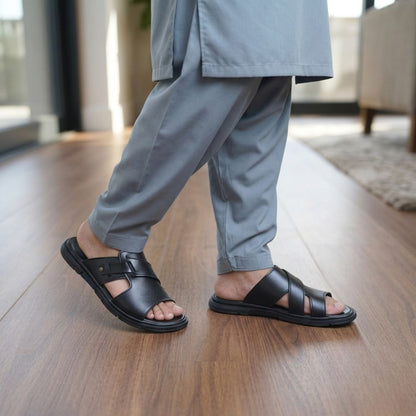 Stylish Leather Chappal for Men