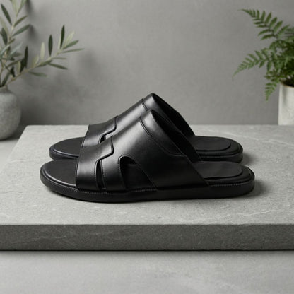 Stylish Leather Slippers for Men