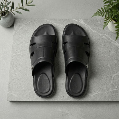 Stylish Leather Slippers for Men