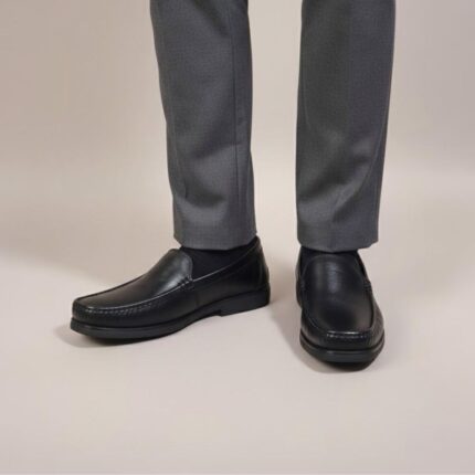 Men Loafers in Pure Leather