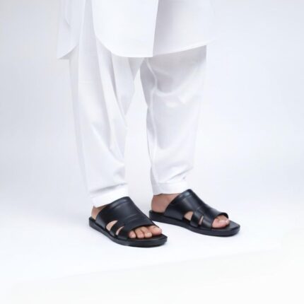 Stylish Leather Slippers for Men