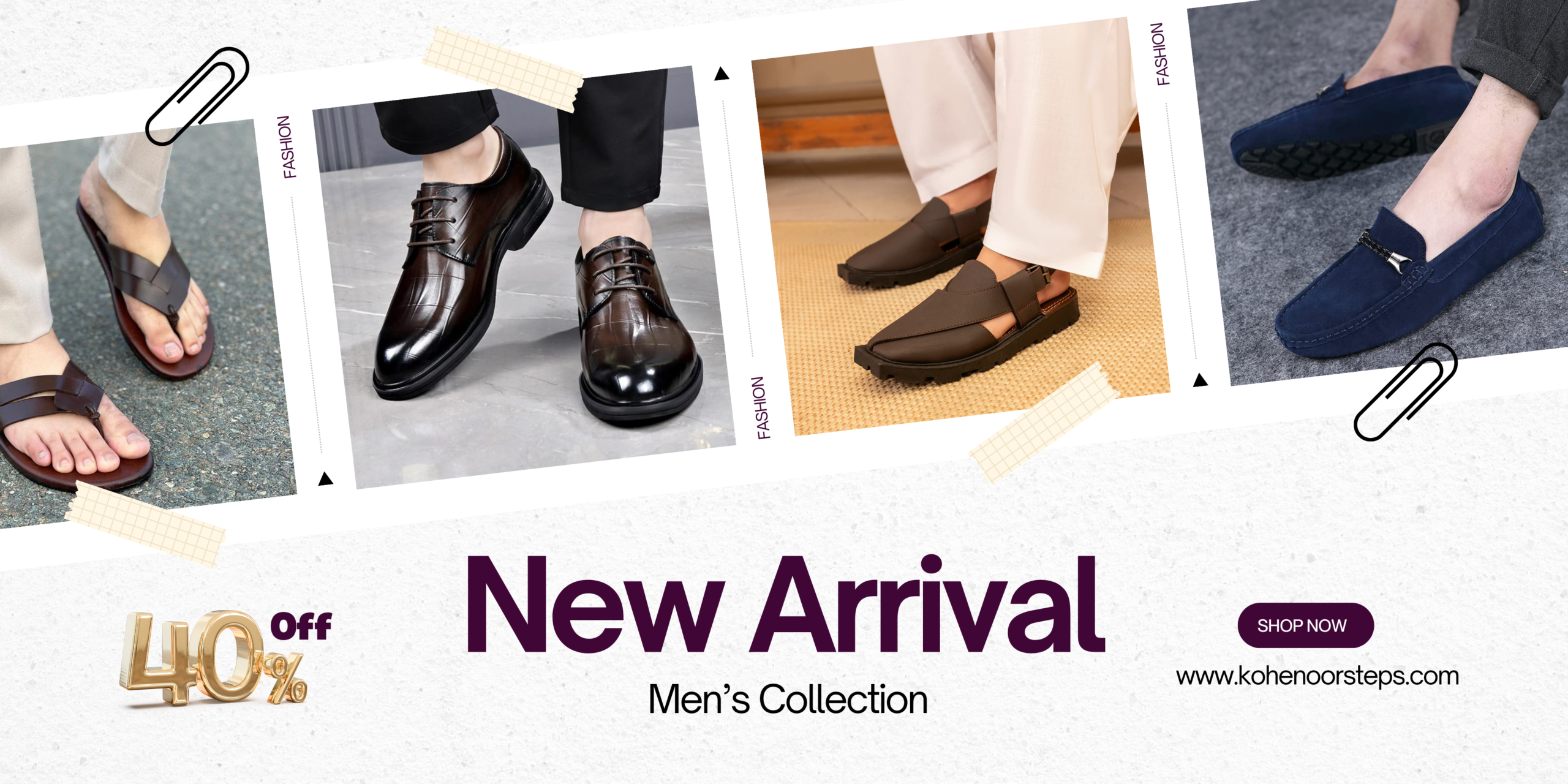 men shoes koh e noor steps banner